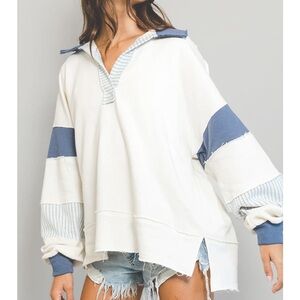 Bucketlist French Terry Knit Pullover